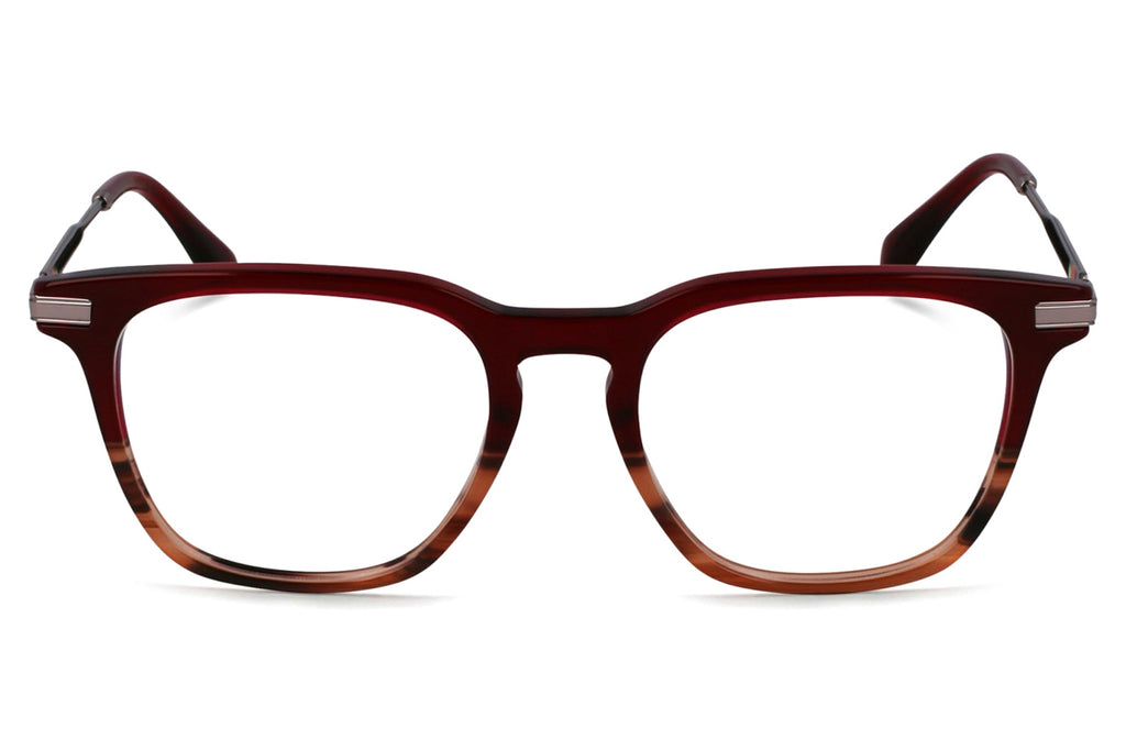 Paul Smith - Ledbury Eyeglasses Transparent Bordeaux/Striped Bordeaux