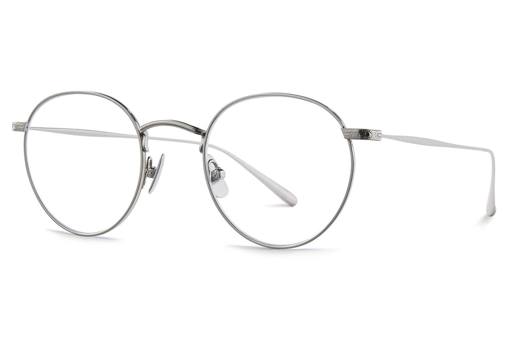 Garrett Leight - Wilson T Eyeglasses Brilliant Silver