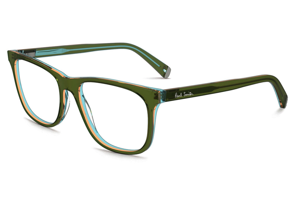 Paul Smith - Kitley Eyeglasses Transparent Khaki/Aqua