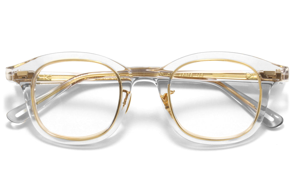 Yuichi Toyama : 5 - Bastille Eyeglasses Clear Gray/Gold