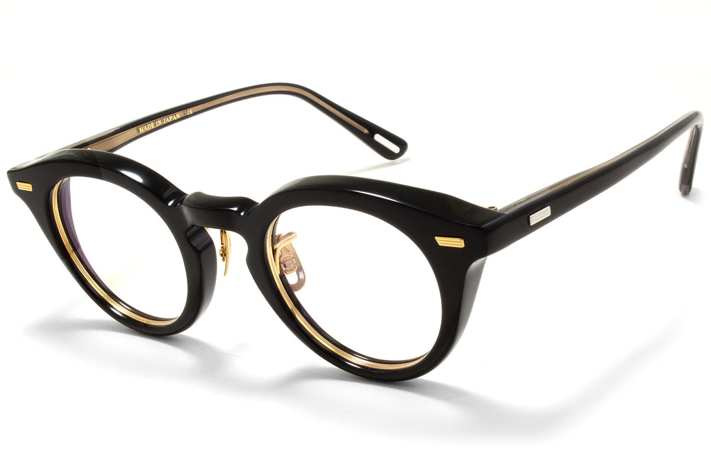 Yuichi Toyama : 5 - Poissy Eyeglasses Black/Gold