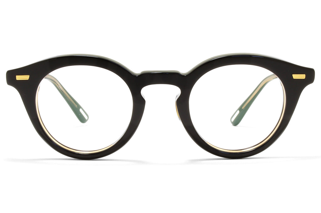 Yuichi Toyama : 5 - Poissy Eyeglasses Black/Gold