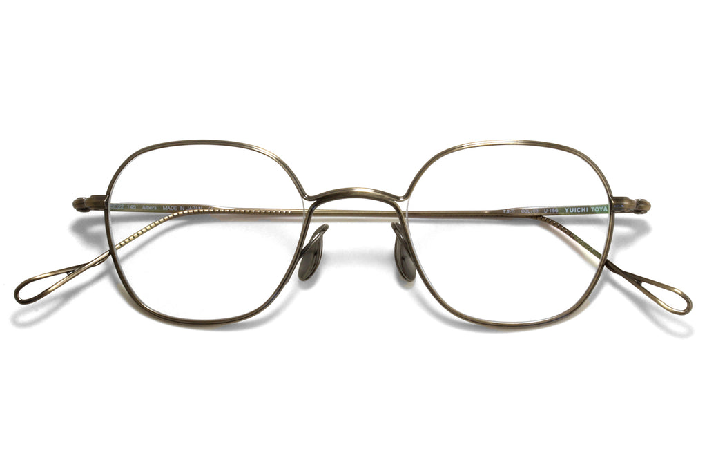 Yuichi Toyama - Albers (U-156) Eyeglasses Antique Gold