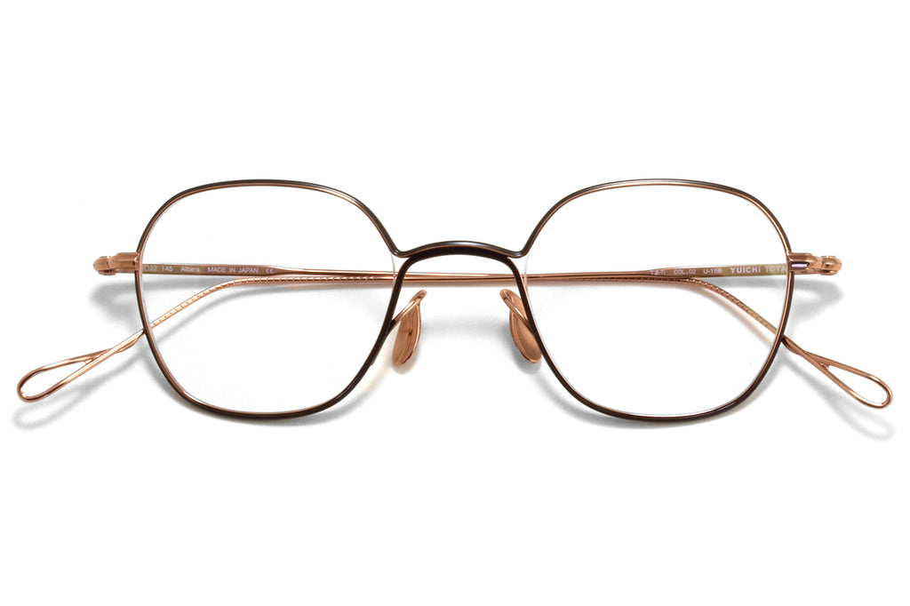 Yuichi Toyama - Albers (U-156) Eyeglasses Copper/Brown