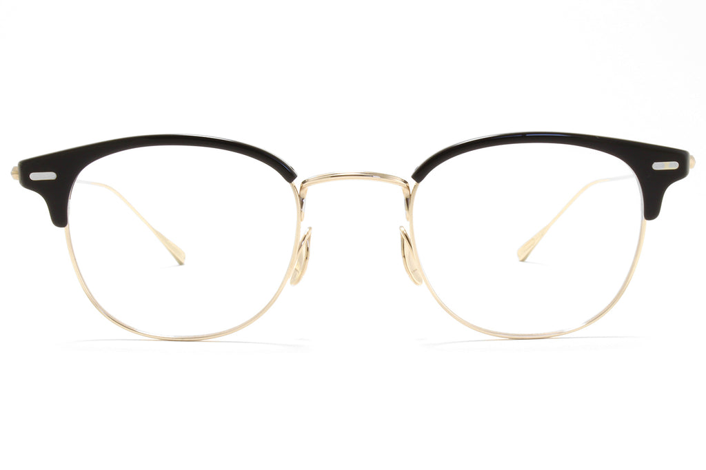 Yuichi Toyama - Jingasa (UD-160) Eyeglasses Black/White Gold