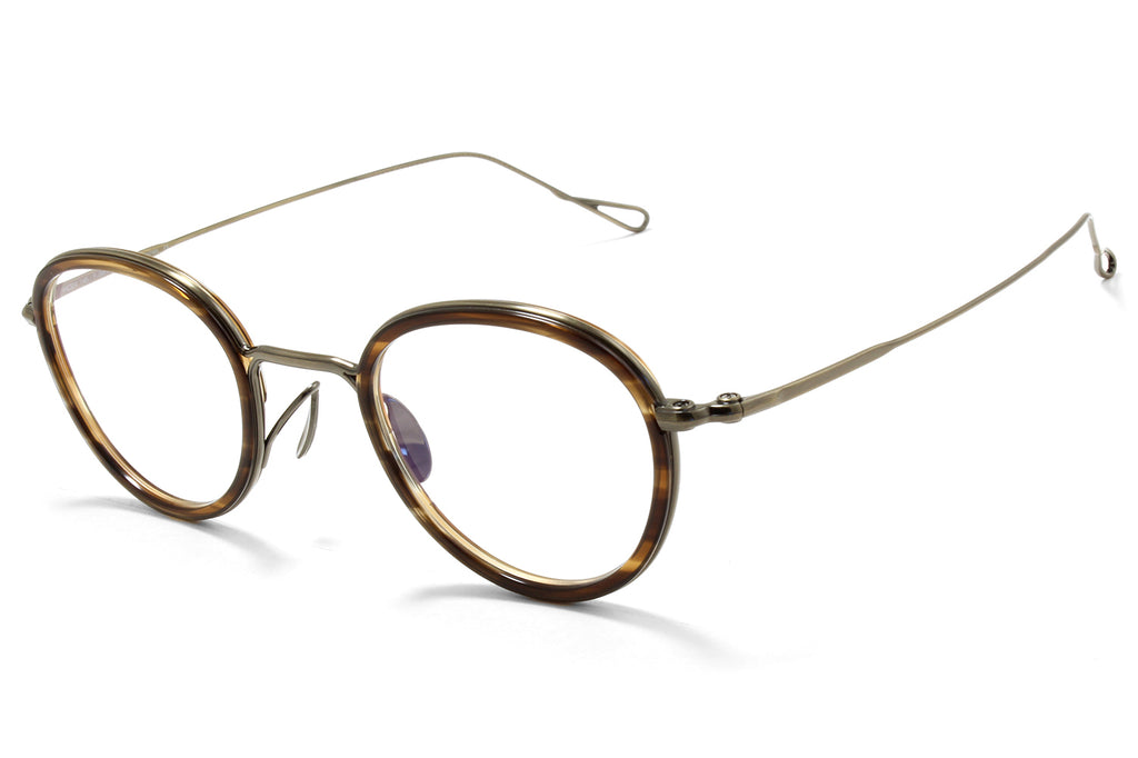 Yuichi Toyama - F. Gertrud (U-163) Eyeglasses Antique Gold/Brown Sasa