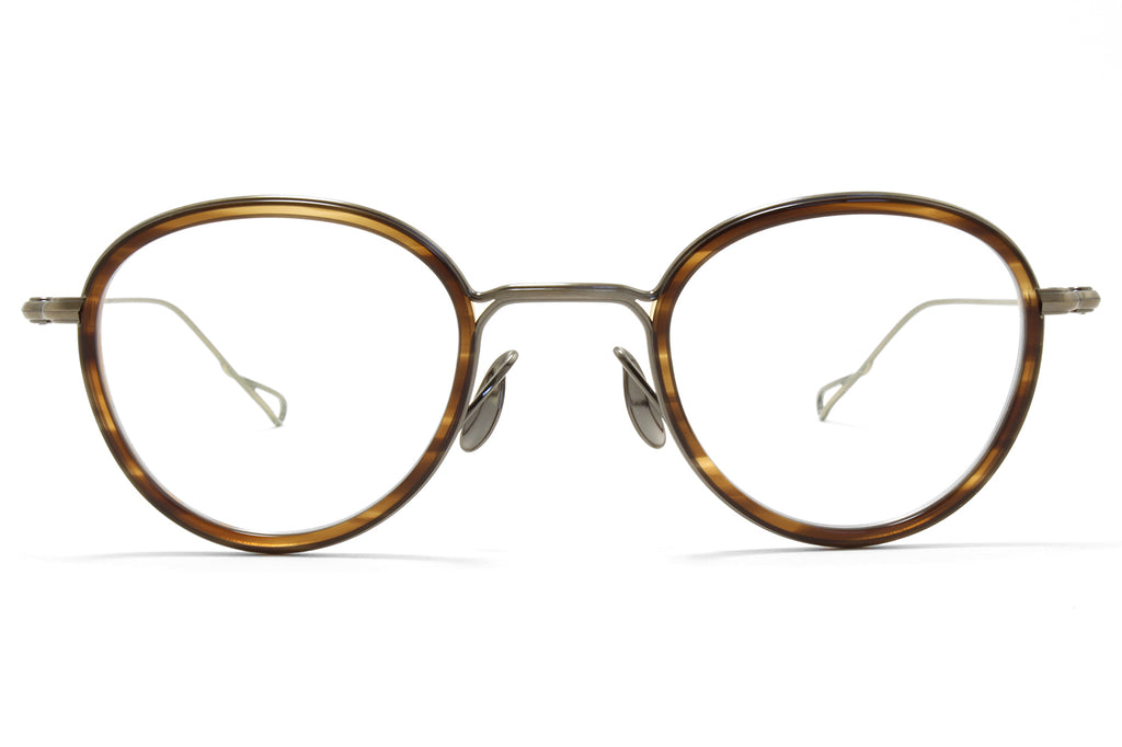 Yuichi Toyama - F. Gertrud (U-163) Eyeglasses Antique Gold/Brown Sasa