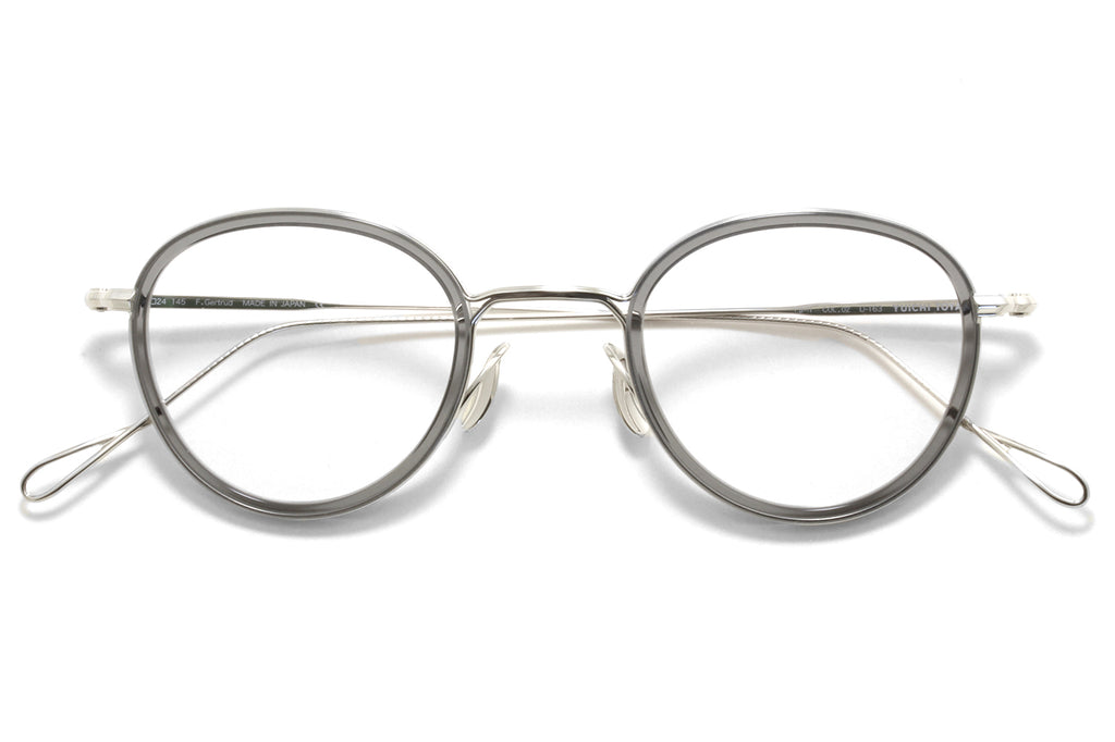 Yuichi Toyama - F. Gertrud (U-163) Eyeglasses Silver/Clear Gray