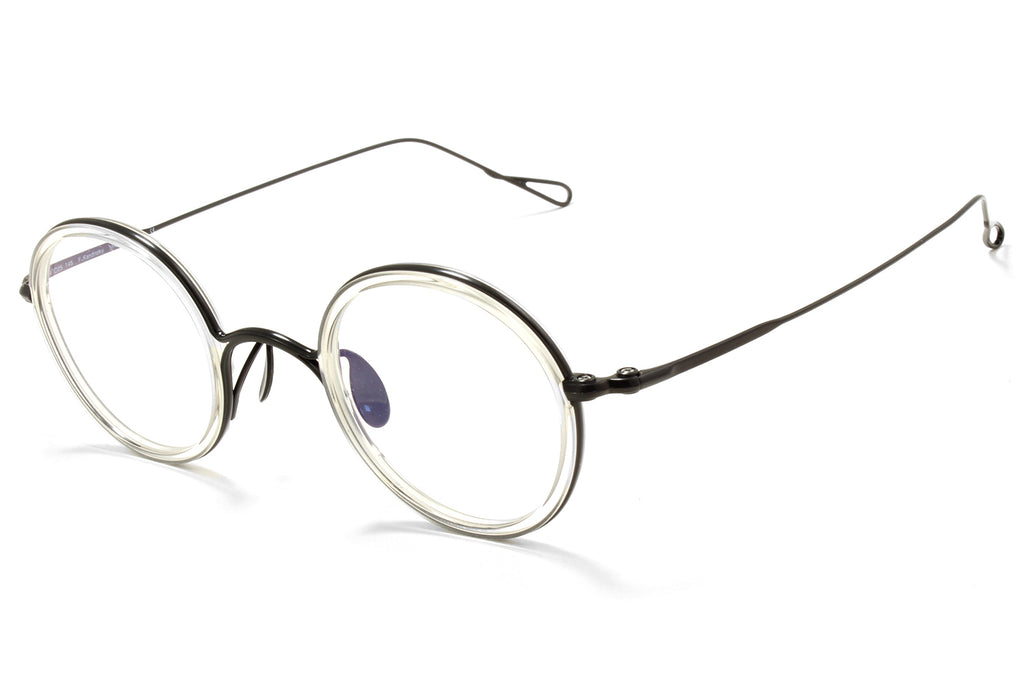 Yuichi Toyama - F. Kandinsky (U-162) Eyeglasses Hairline Black/Clear Light Beige