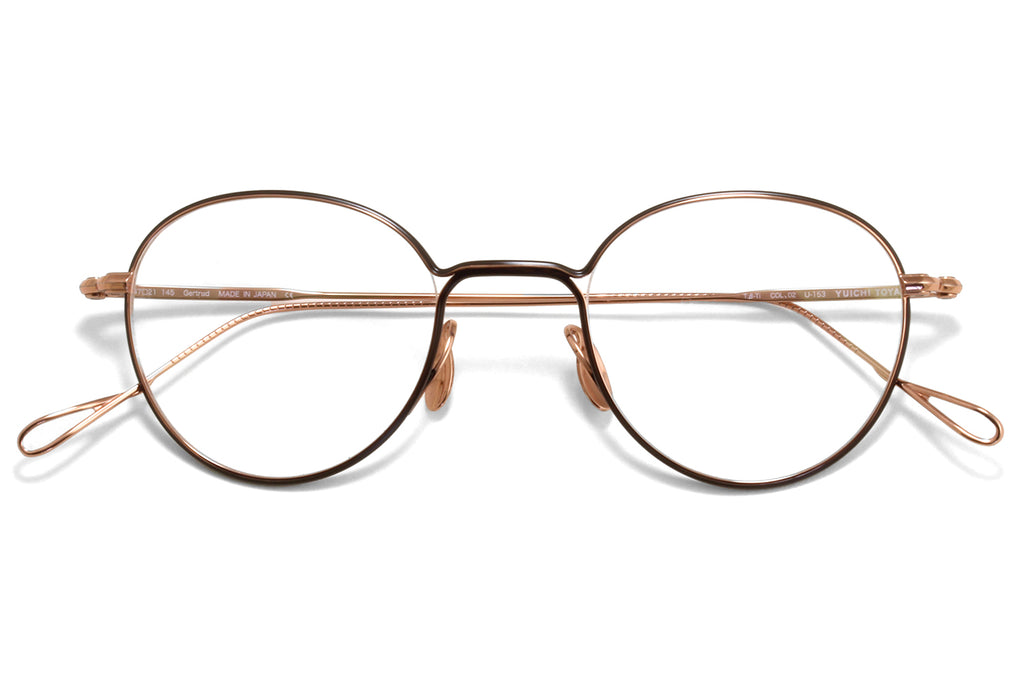 Yuichi Toyama - Gertrud (U-153) Eyeglasses Copper/Brown