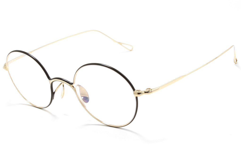 Yuichi Toyama - Kandinsky (U-152) Eyeglasses White Gold/Black