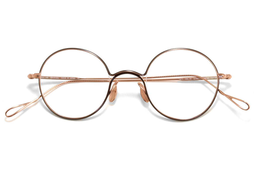 Yuichi Toyama - Kandinsky (U-152) Eyeglasses Copper/Brown