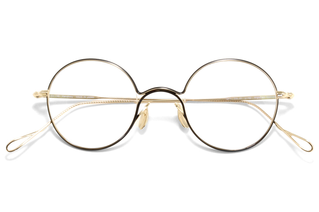 Yuichi Toyama - Kandinsky (U-152) Eyeglasses White Gold/Black