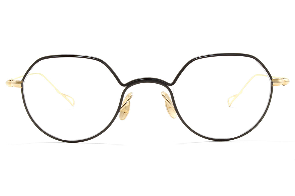 Yuichi Toyama - Mies (U-157) Eyeglasses White Gold/Black