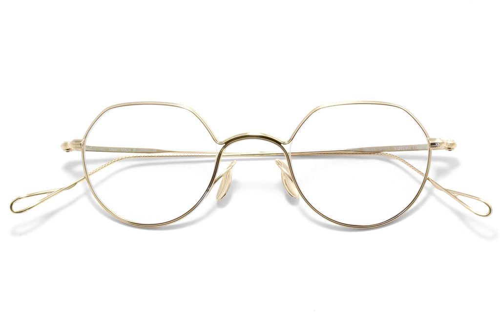 Yuichi Toyama - Mies (U-157) Eyeglasses White Gold