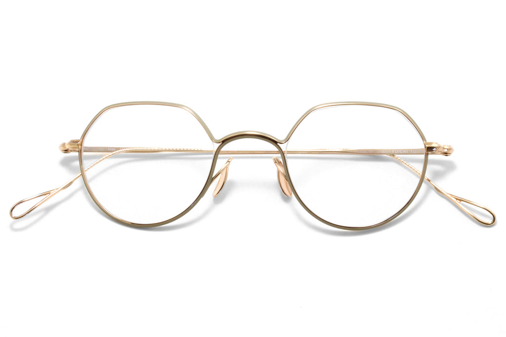 Yuichi Toyama - Mies (U-157) Eyeglasses Rose Gold/Taupe