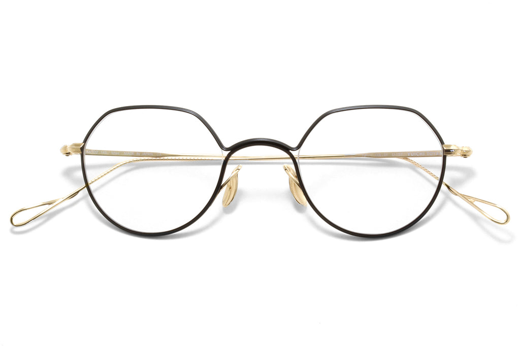 Yuichi Toyama - Mies (U-157) Eyeglasses White Gold/Black