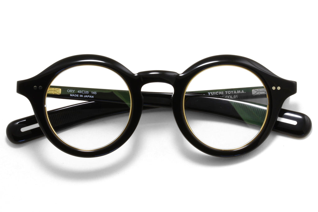 Yuichi Toyama - ORY (U-166) Eyeglasses Black/Gold