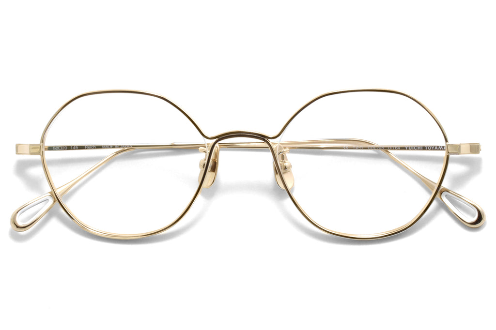 Yuichi Toyama - Reich (U-164) Eyeglasses White Gold