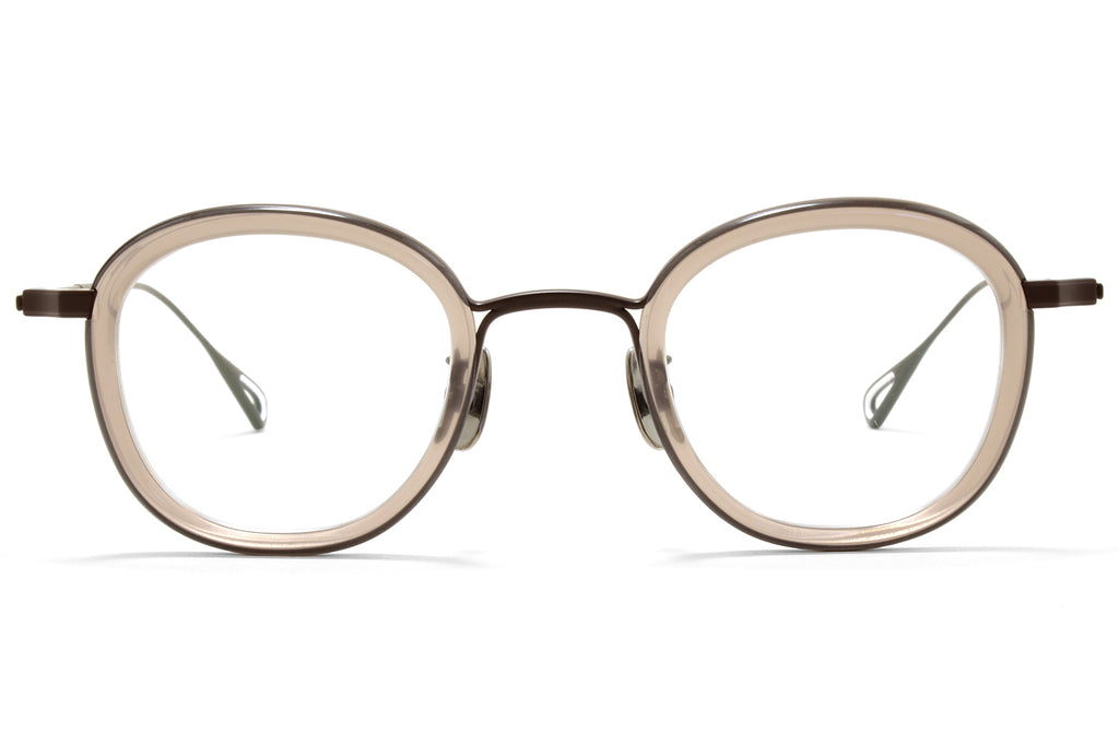 Yuichi Toyama - V. Adolph (U-158) Eyeglasses Matte Brown/Smoke Mocha