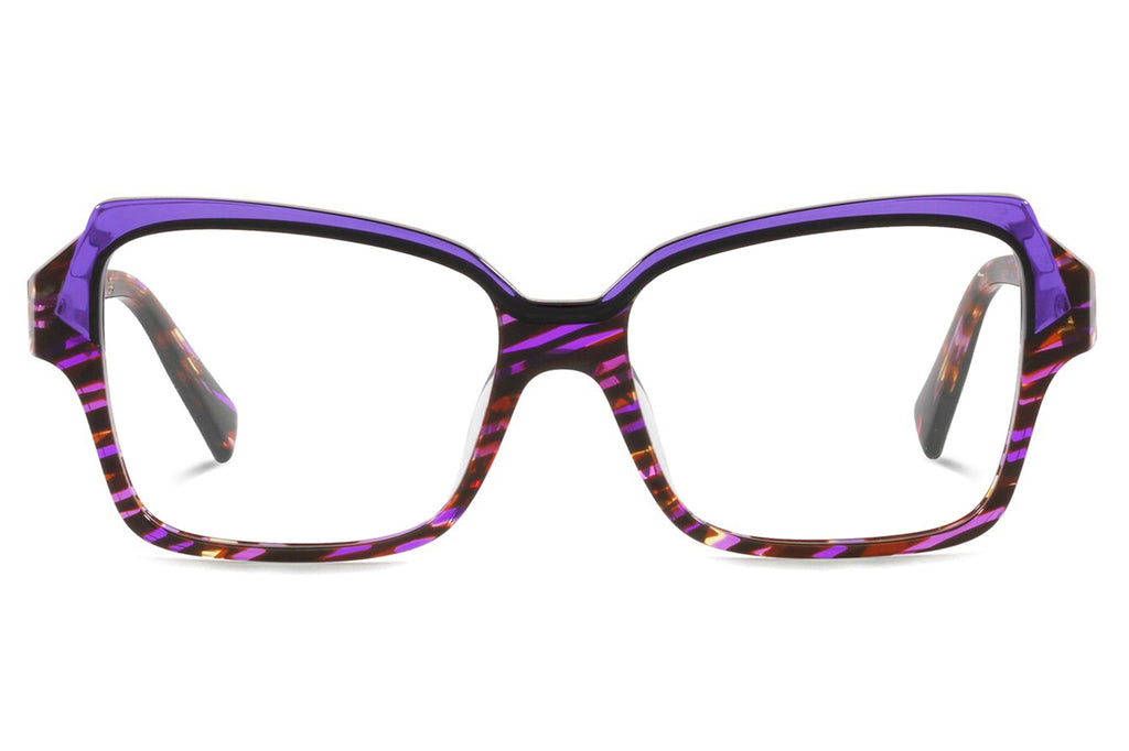 Alain Mikli - A03152 Eyeglasses Savane Violet/Noir Mikli/Transparent Purple