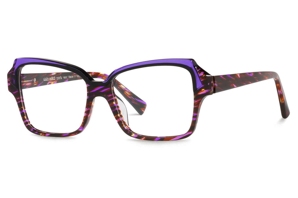 Alain Mikli - A03152 Eyeglasses Savane Violet/Noir Mikli/Transparent Purple