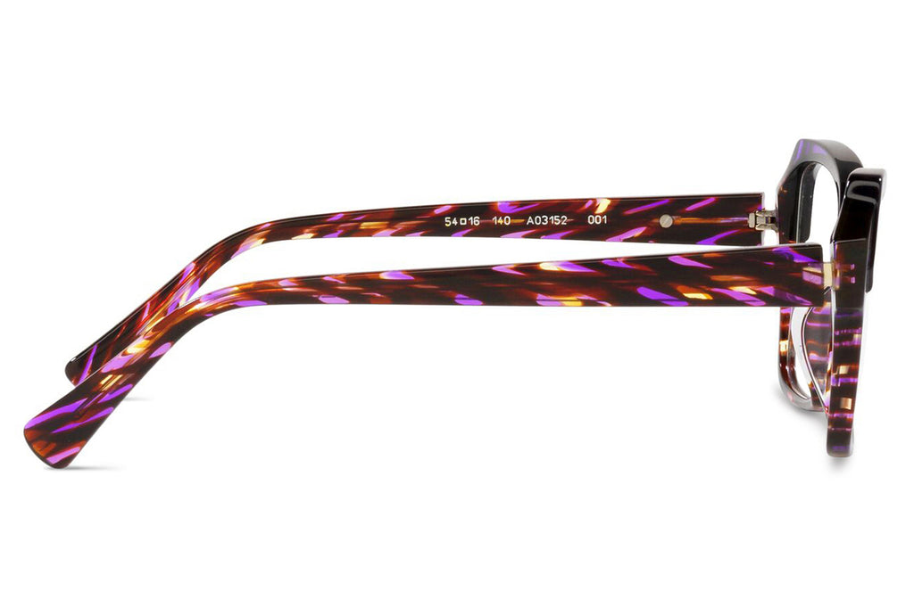 Alain Mikli - A03152 Eyeglasses Savane Violet/Noir Mikli/Transparent Purple