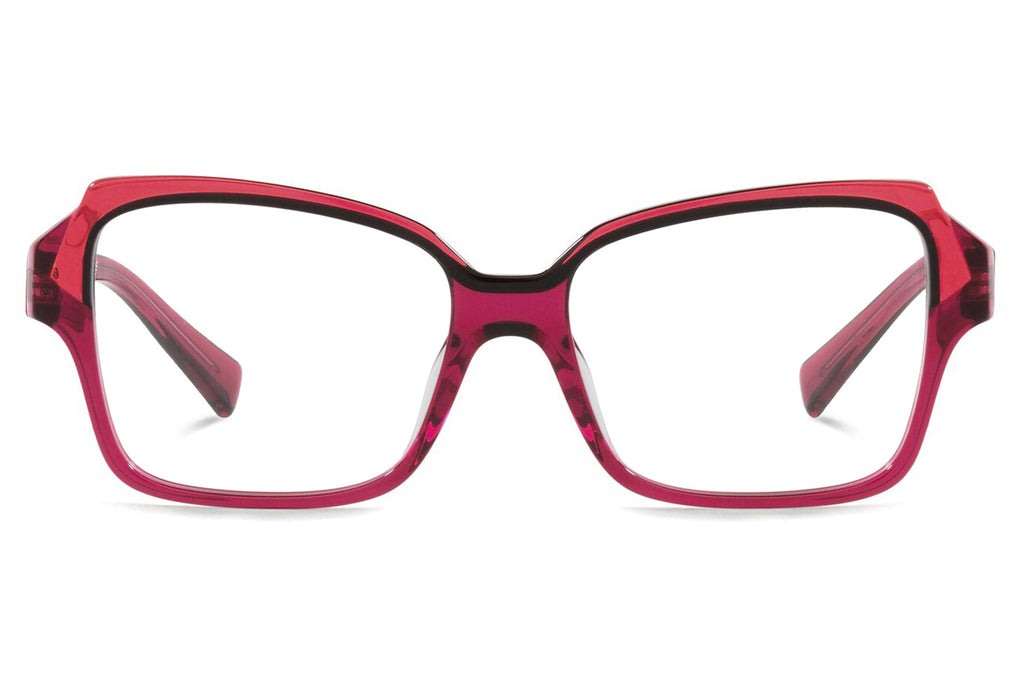 Alain Mikli - A03152 Eyeglasses Transparent Red/Transparent Black/Light Red