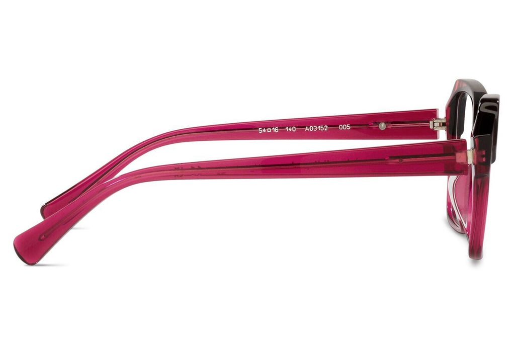 Alain Mikli - A03152 Eyeglasses Transparent Red/Transparent Black/Light Red