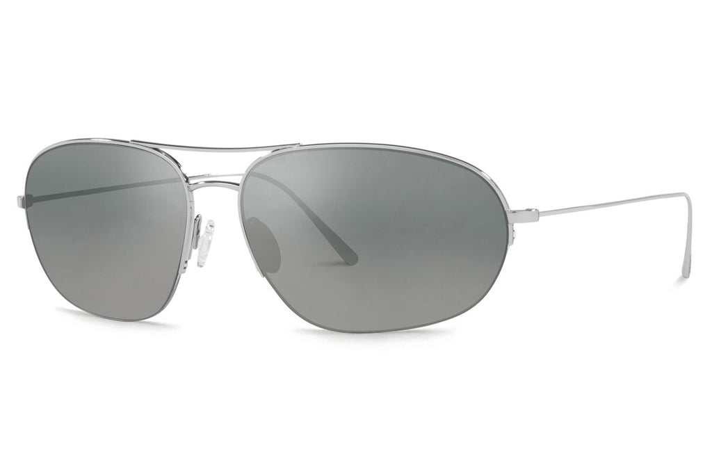 Oliver Peoples - Kondor (OV1304ST) Sunglasses Silver with Dark Grey Gradient Mirror Lenses
