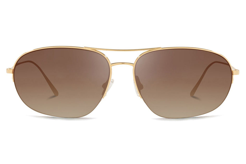 Oliver Peoples - Kondor (OV1304ST) Sunglasses Gold with Dark Brown Gradient Mirror Lenses