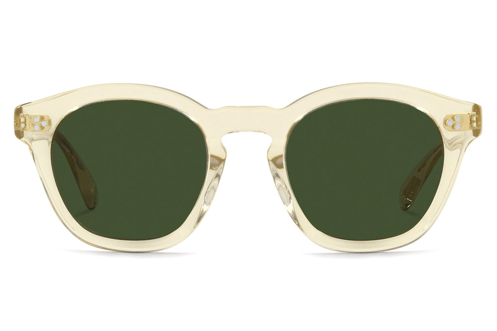 Oliver Peoples - Boudreau L.A (OV5382SU) Sunglasses Buff with Green Lenses