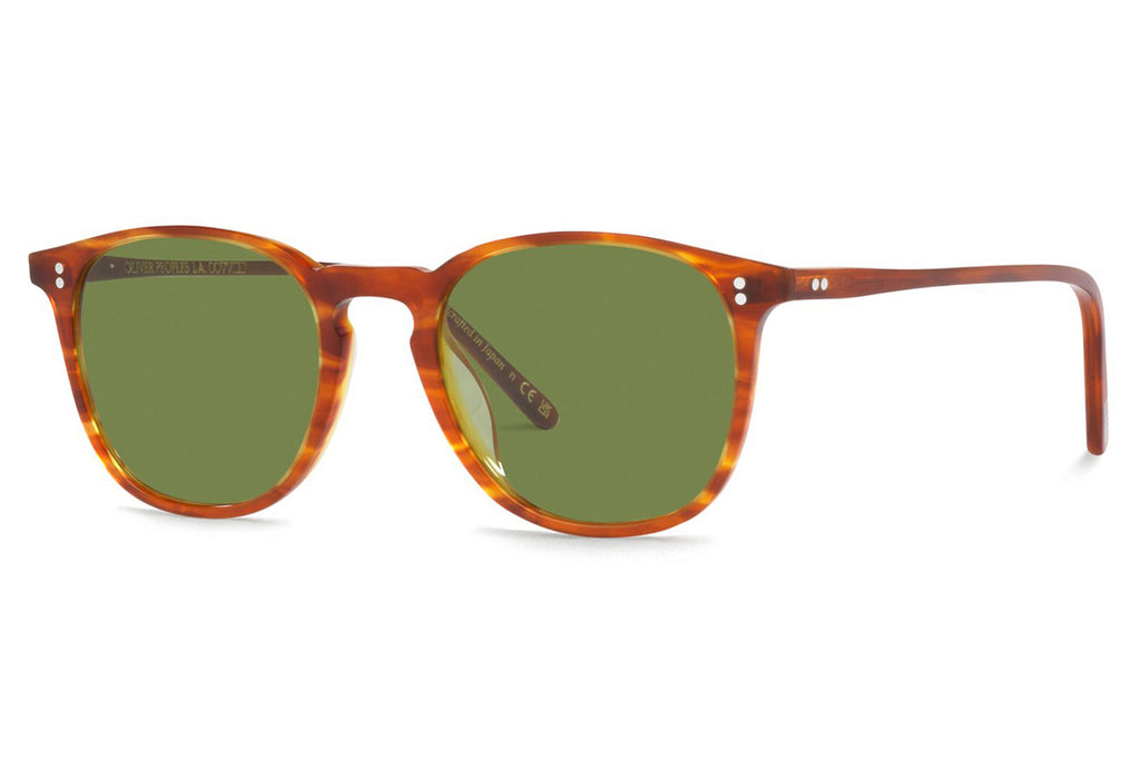 Oliver Peoples - Finley 1993 (OV5491SU) Sunglasses Sugi Tortoise with Green C Lenses