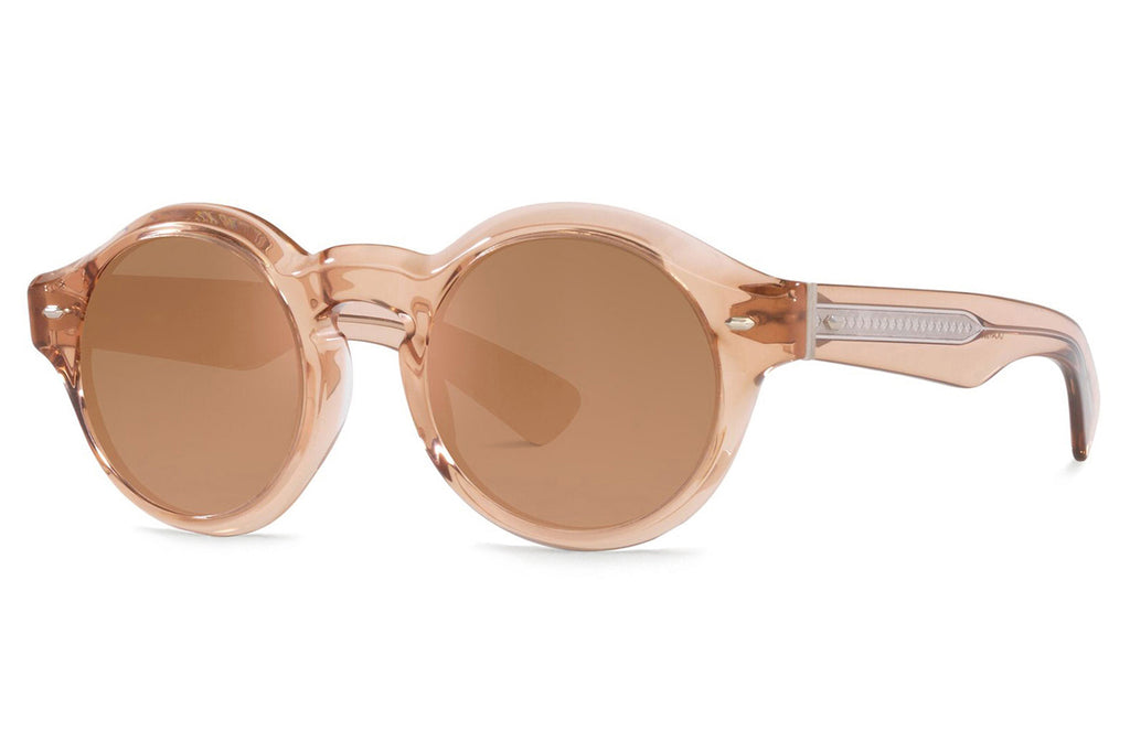 Oliver Peoples - Cassavet (OV5493SU) Sunglasses Blush with Rose Quartz Gradient Mirror Lenses