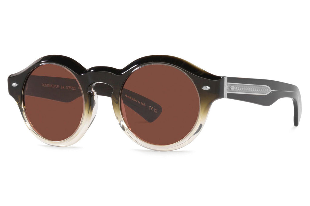 Oliver Peoples - Cassavet (OV5493SU) Sunglasses Kona Gradient with Burgundy Lenses