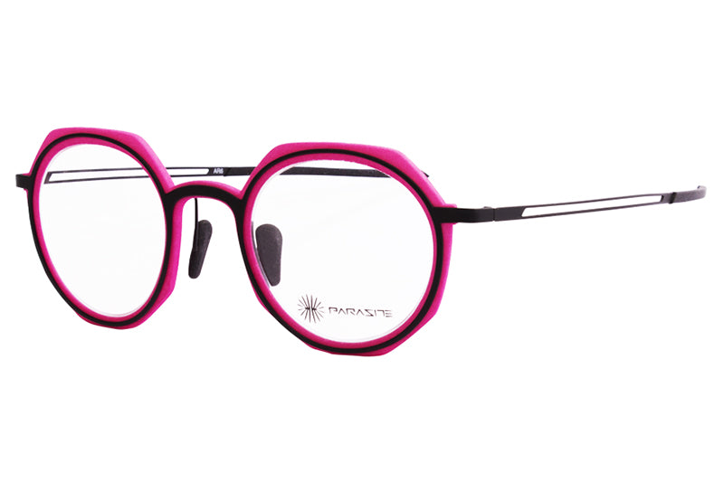 Parasite Eyewear - Anti-Retro 6 | Anti-Matter Eyeglasses Black-Fushia (C80M)