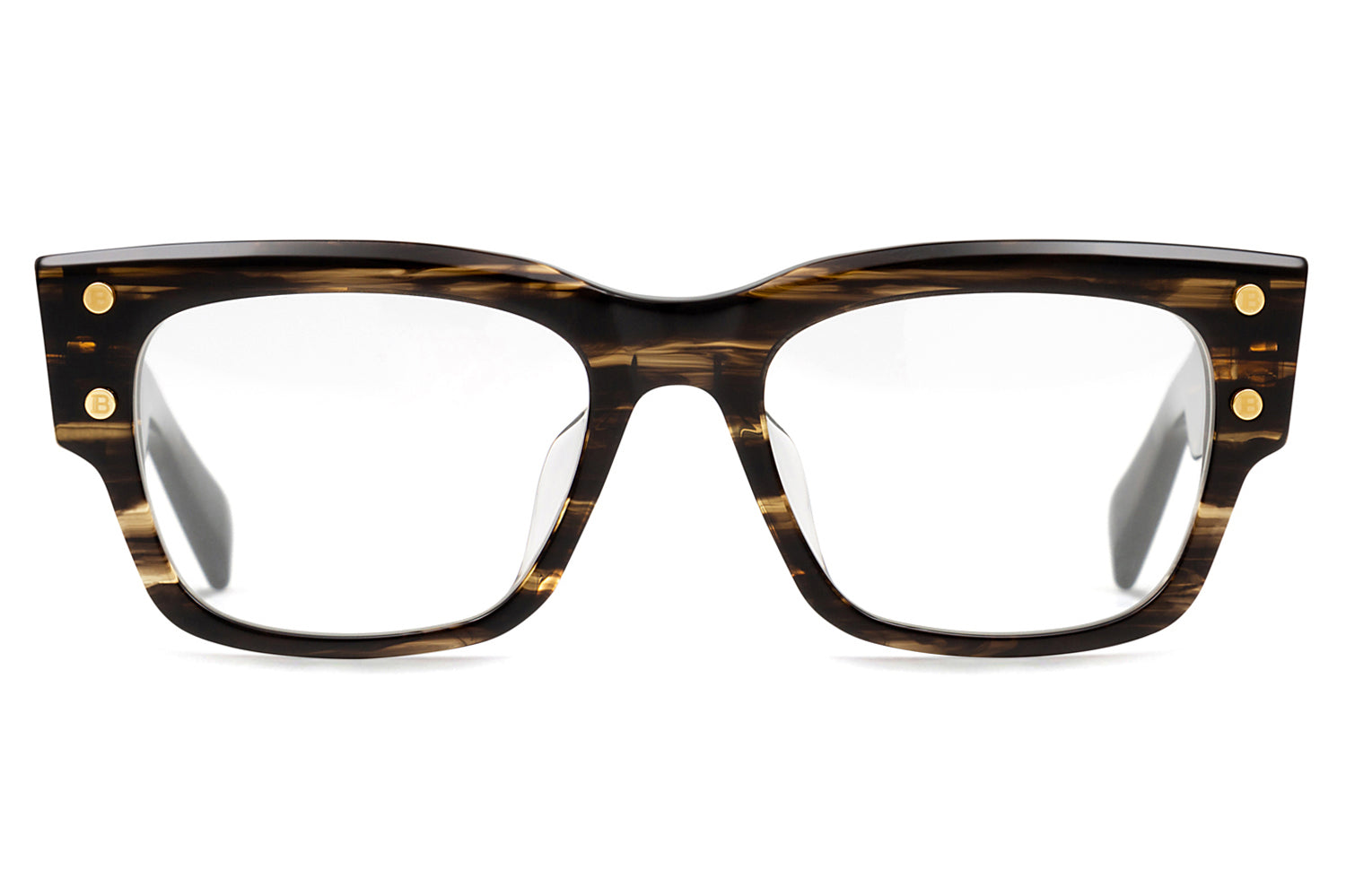 Balmain Glasses - Brown Size