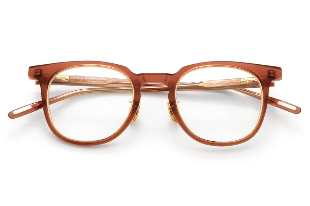 Yuichi Toyama - LAX (U-115) Eyeglasses Red Brown