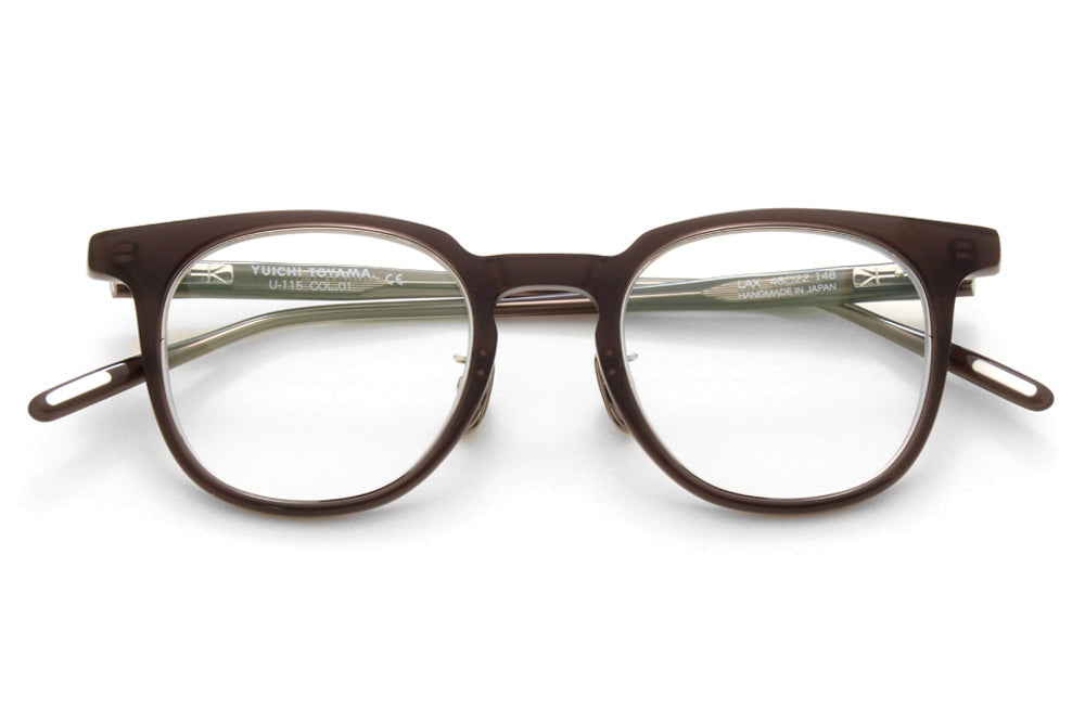 Yuichi Toyama - LAX (U-115) Eyeglasses Charcoal Gray