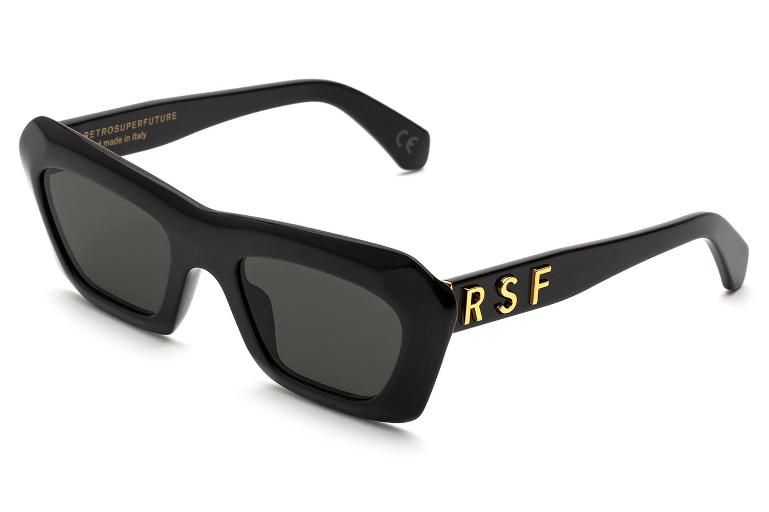 New OffWhite sunglasses RETRO SUPER FUTURE Imun col. black