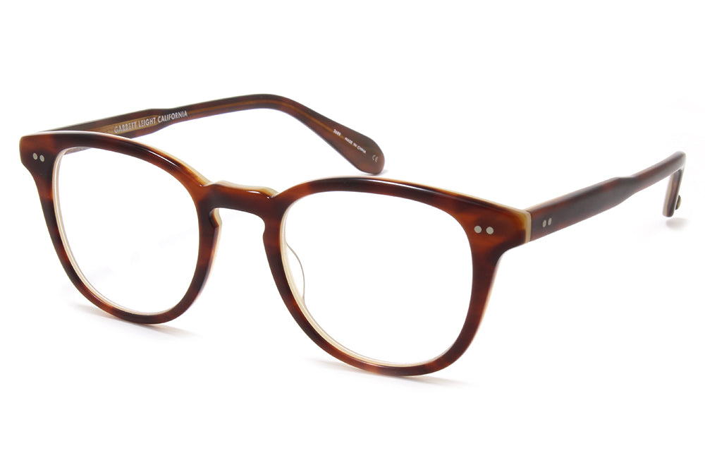 Garrett Leight® - McKinley Eyeglasses Matte Whiskey Tortoise