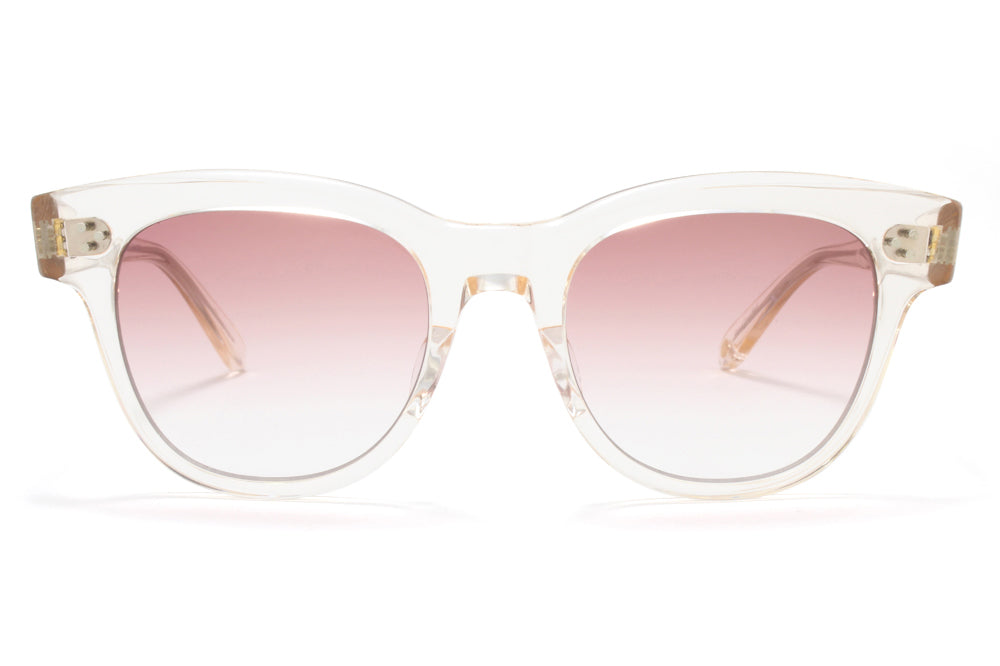 Garrett Leight® x Ulla Johnson Sunglasses Imogen with Semi-Flat Berry Gradient Lenses