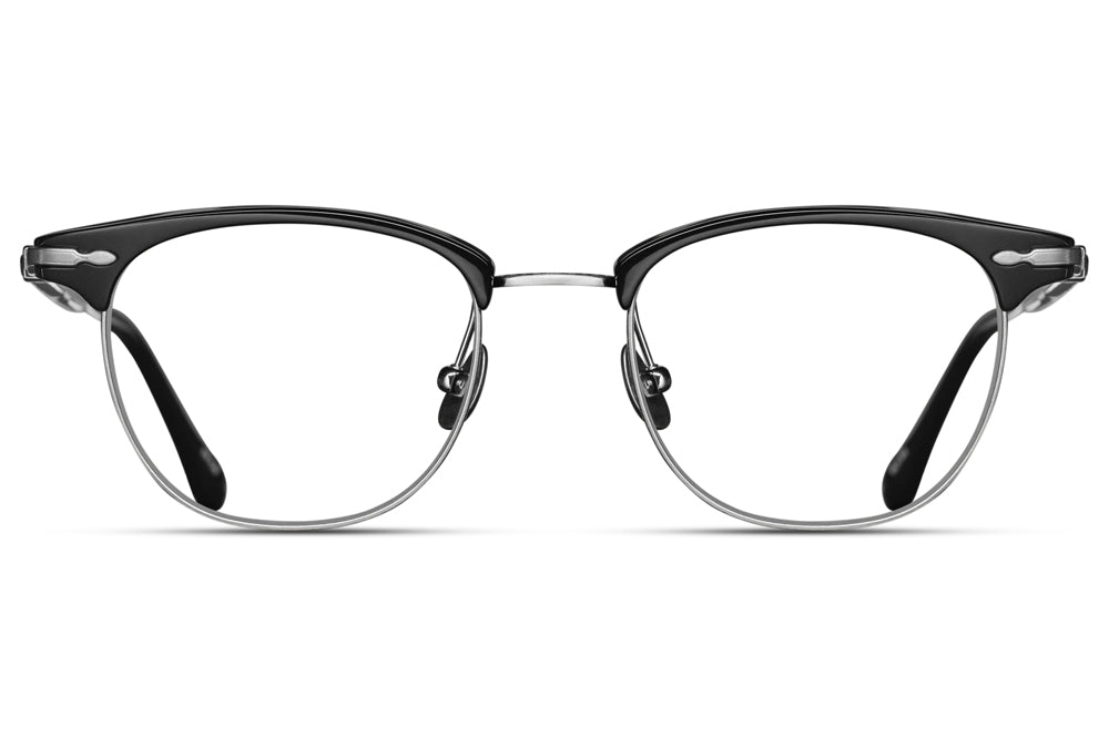 Matsuda Eyewear - M2048 Eyeglasses Black - Brushed Silver