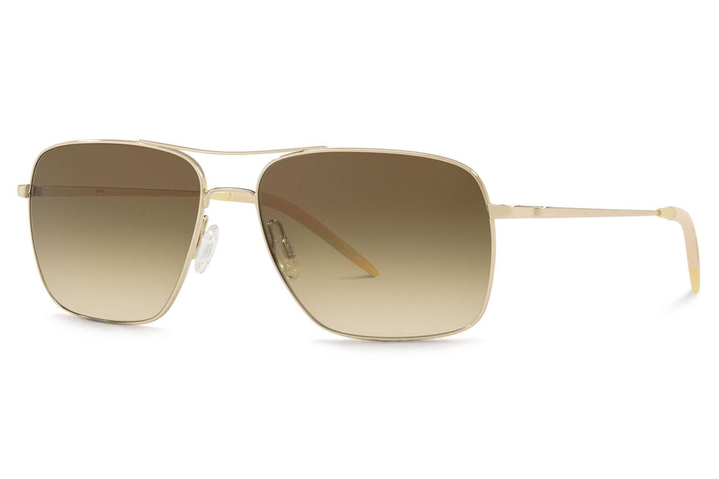 Oliver Peoples - Clifton (OV1150S) Sunglasses Gold with Chrome Olive Photochromic VFX Lenses