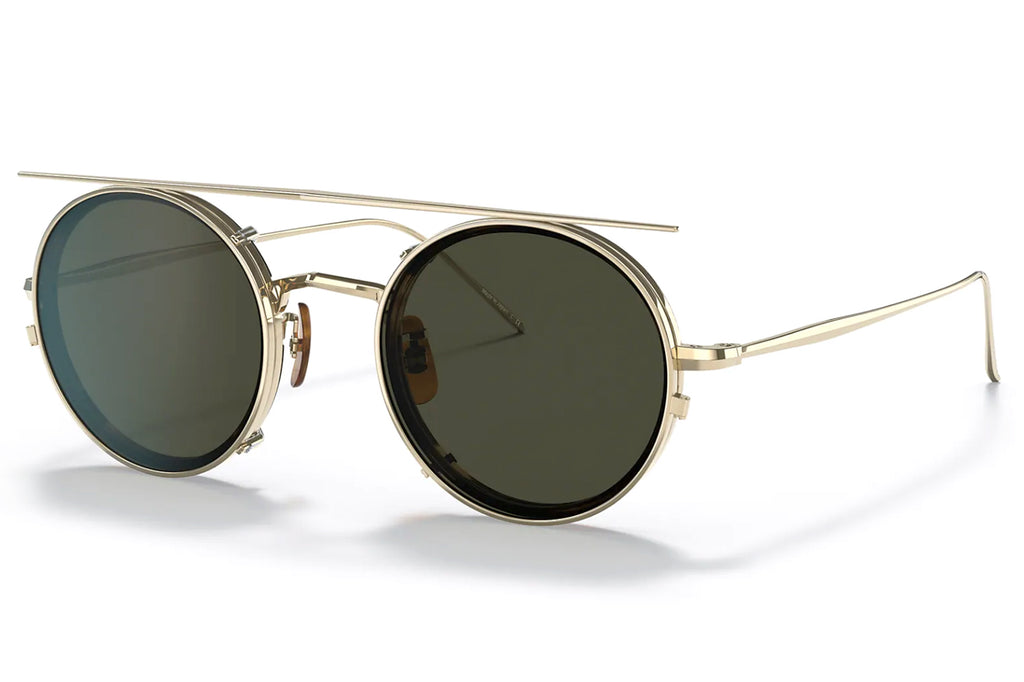 Oliver Peoples | G. Ponti-2 (OV1292T) Eyeglasses Soft Gold-G.P Tortoise with G15 Lenses