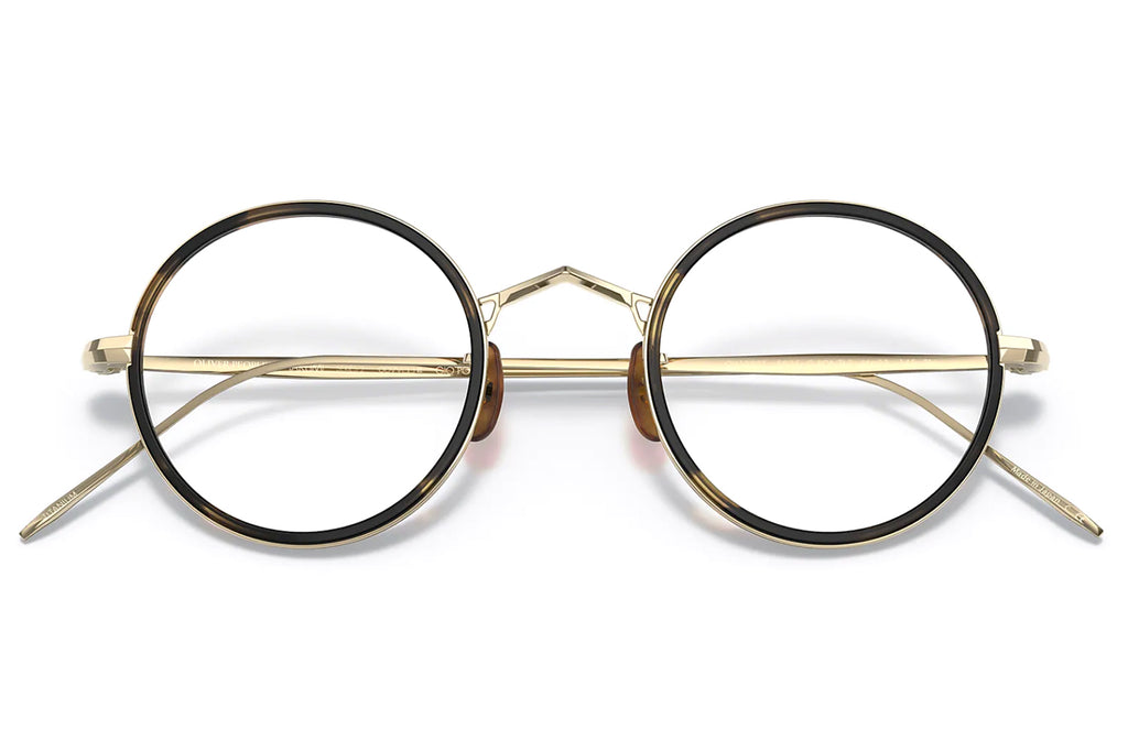 Oliver Peoples | G. Ponti-2 (OV1292T) Eyeglasses Soft Gold-G.P Tortoise with G15 Lenses