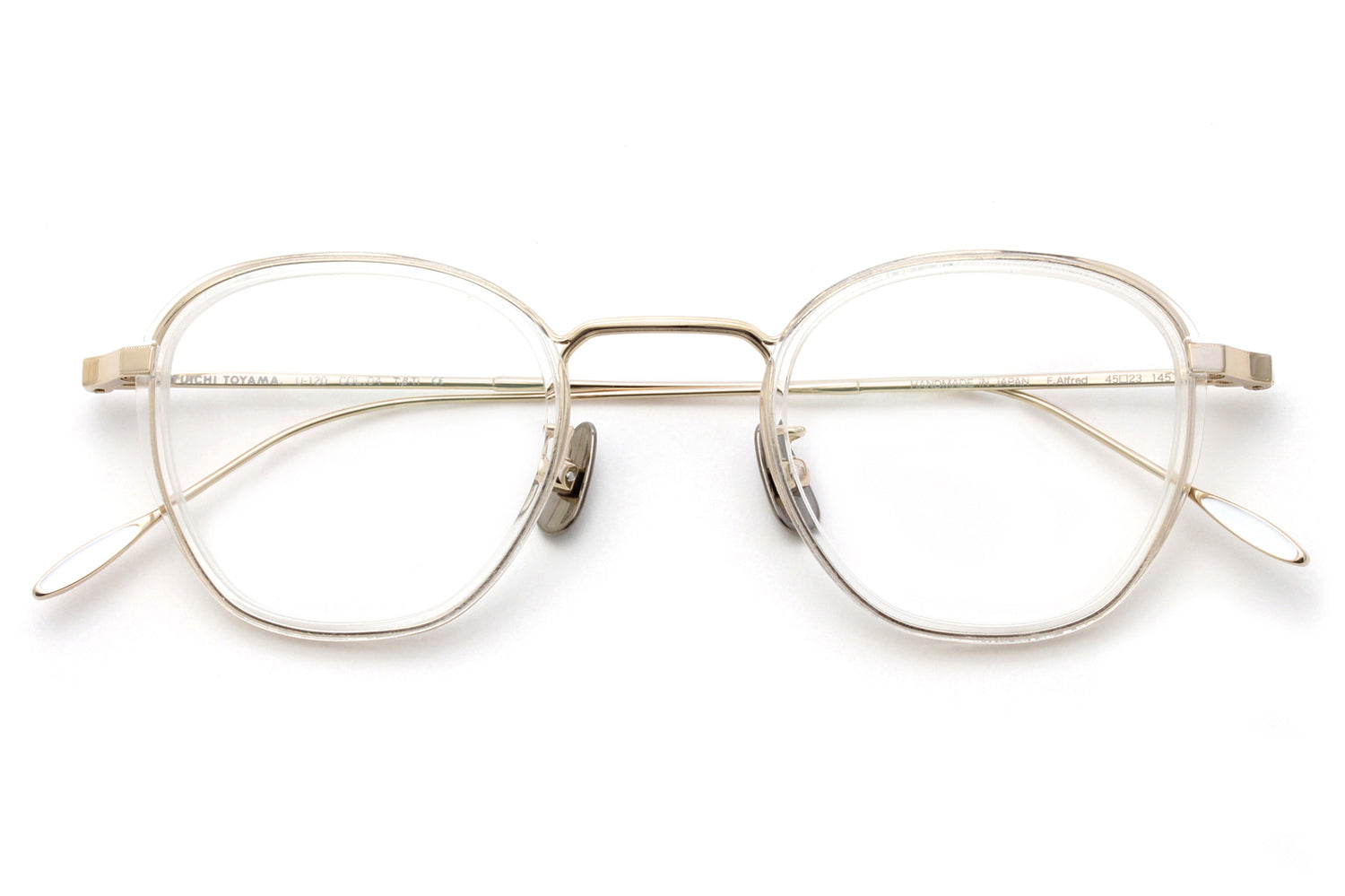 Yuichi Toyama - F. Alfred (U-120) Eyeglasses | Specs Collective